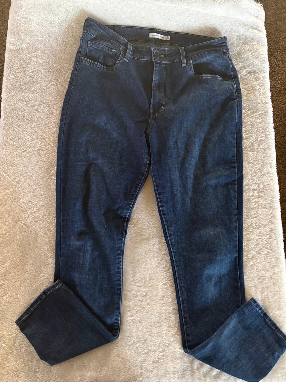 Levi's Dark Indigo Skinny Jeans for Women